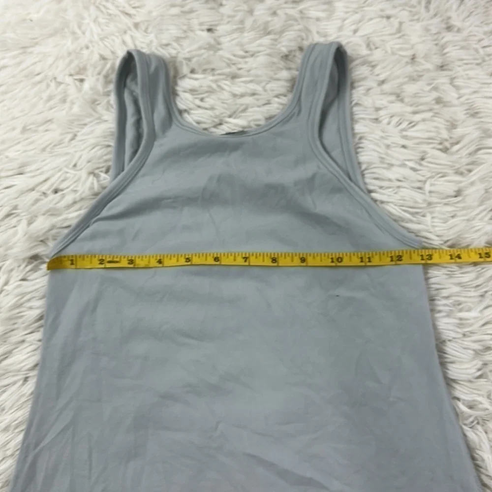 Lululemon Front Racer Tank Silver